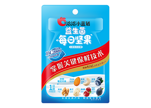 888集团小蓝袋益生菌每日坚果